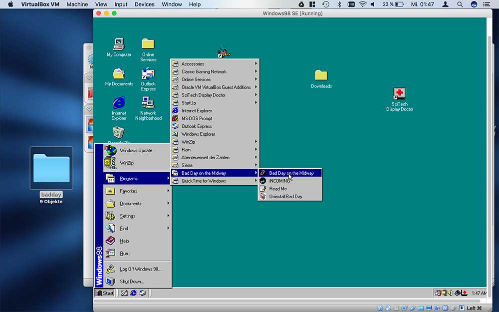 Сайт старых виндовс. Windows 98 VIRTUALBOX. Стандартные игры виндовс 98. Окно виндовс 98. Папка Windows 98.