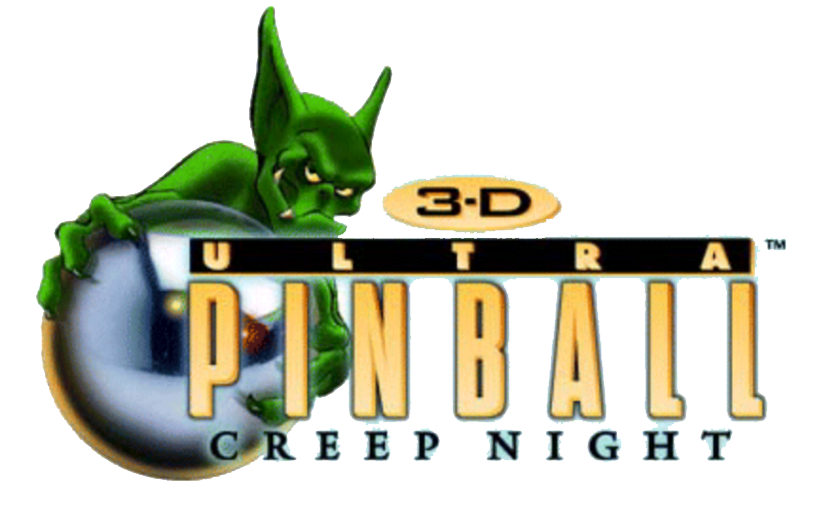3-D Ultra Pinball Creep Night - Logo